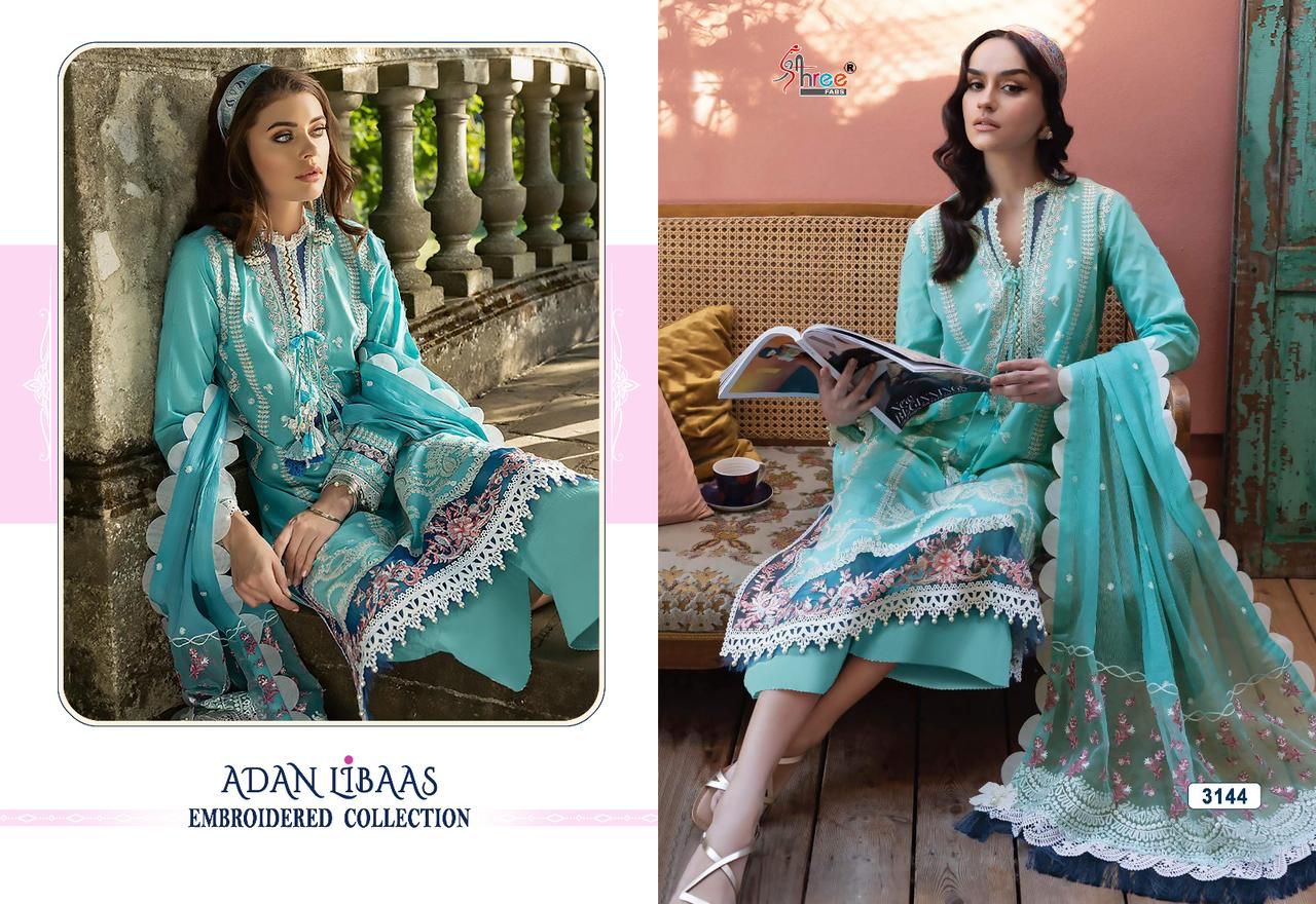 Adan Libaas By Shree Fabs Pakistani Salwar Suits Catalog